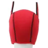 Kinky Puppy Cagoule Puppy Fox Néoprène Rouge-Noir